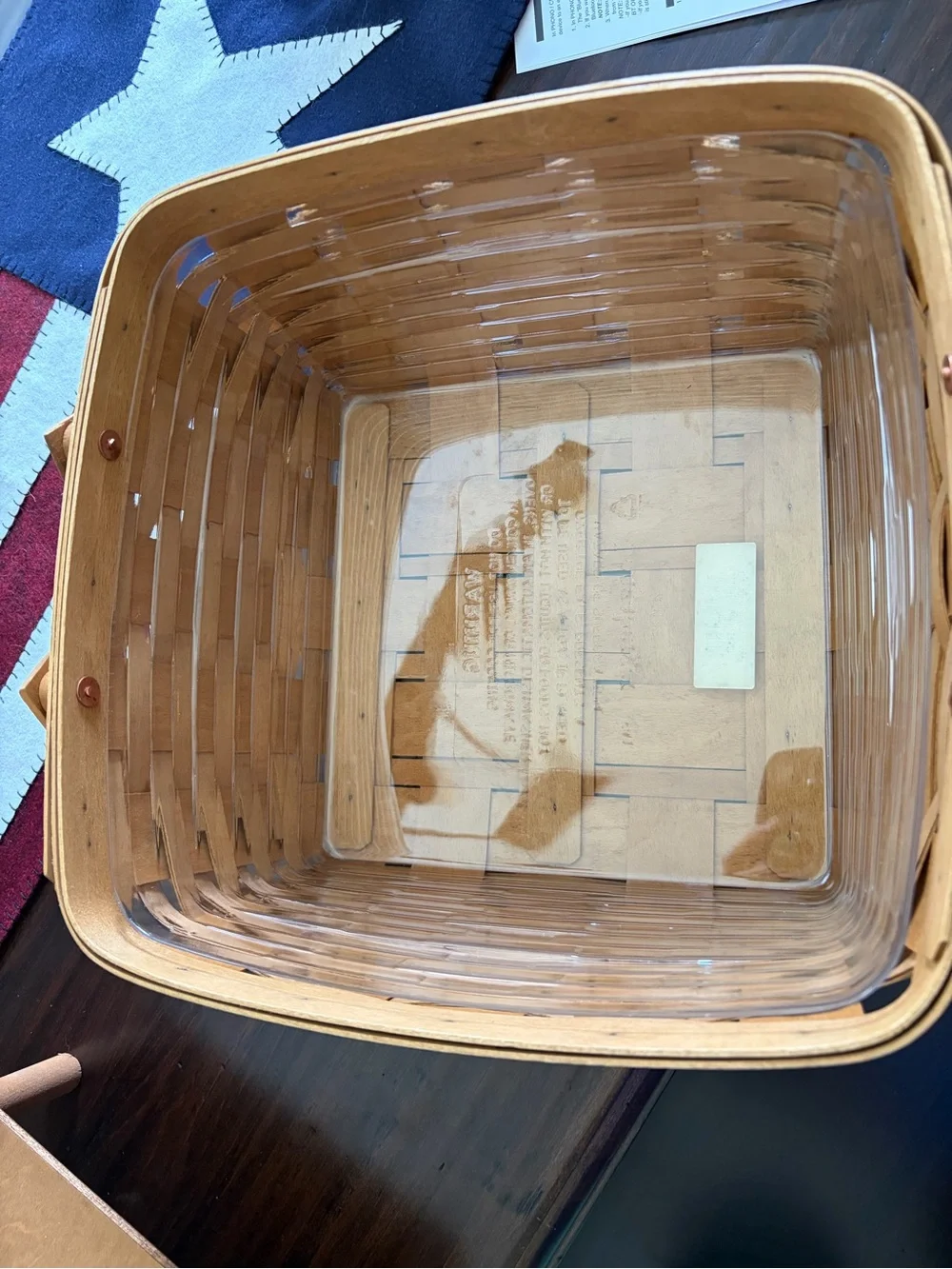 Longaberger cake basket